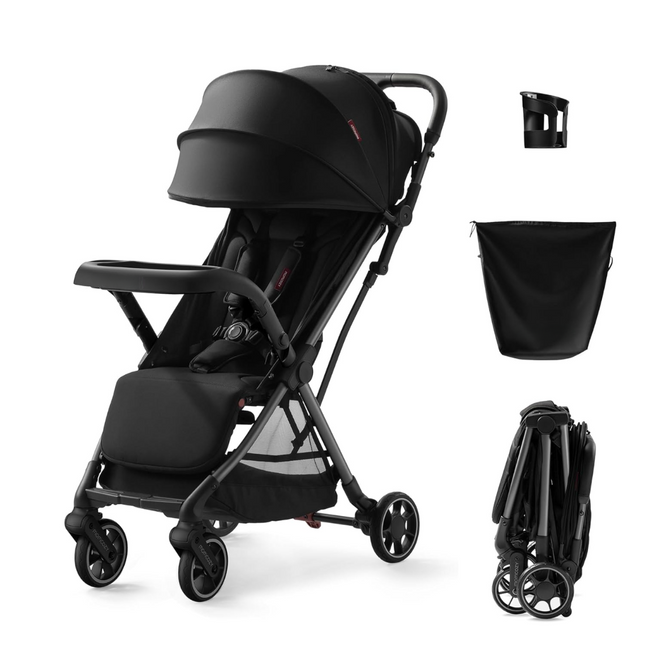 cozy ClickGo Lightweight Stroller, Compact Travel Stroller